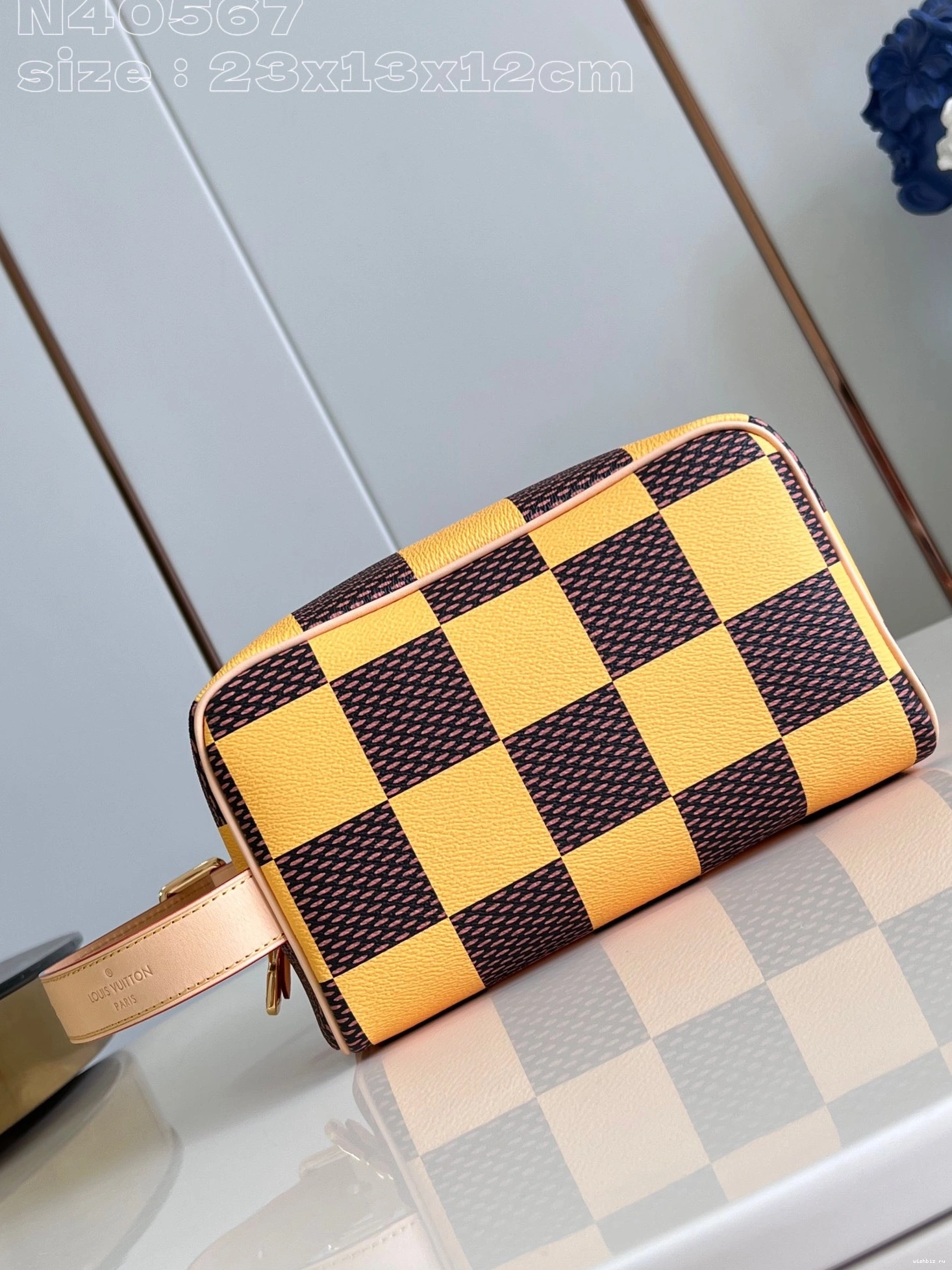 WIS LOCKER bag-23*13*12CM KIT DOPP LOUIS VUITTON 0806